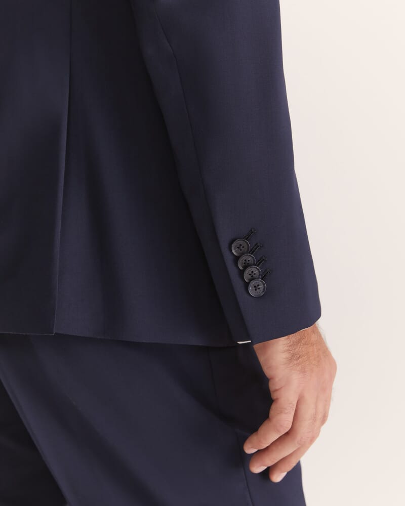 Sorkin Wool Suit Jacket in NAVY