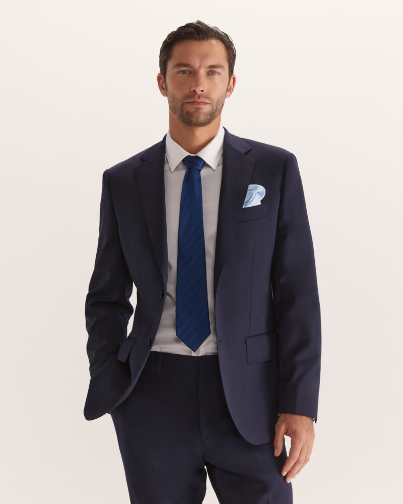 Sorkin Wool Suit Jacket in NAVY