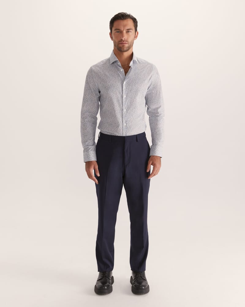 Sorkin Wool Suit Pant in NAVY