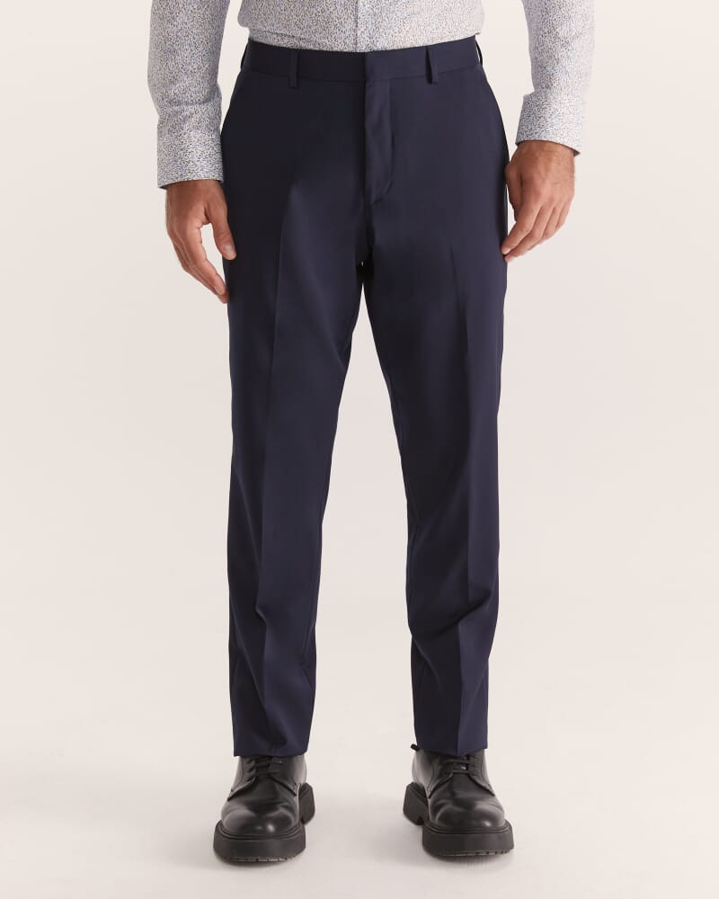 Sorkin Wool Suit Pant in NAVY
