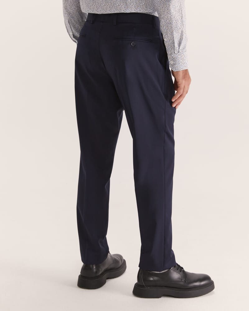 Sorkin Wool Suit Pant in NAVY