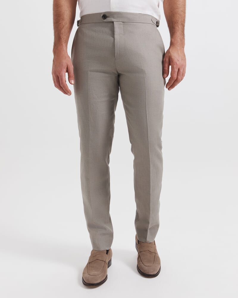 Lucian Suit Pant in KHAKI