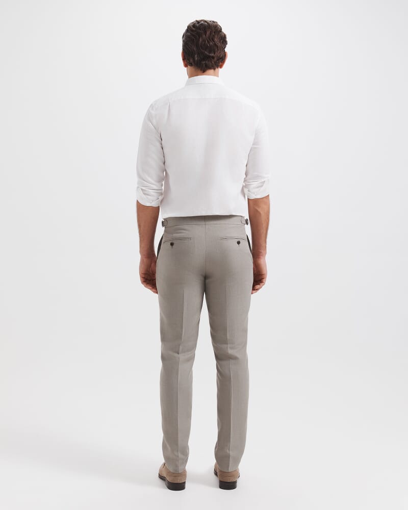 Lucian Suit Pant in KHAKI