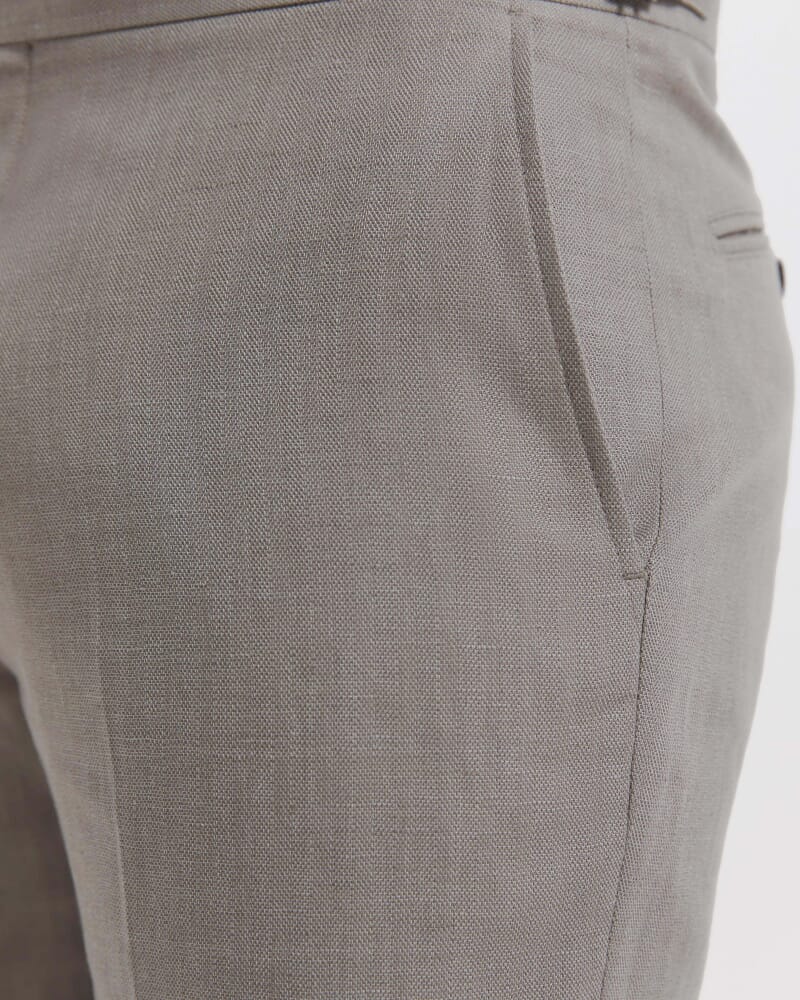 Lucian Suit Pant in KHAKI