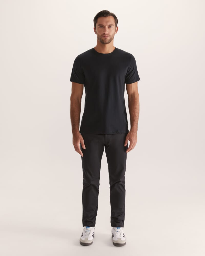Super Soft Tee in WASHED BLACK