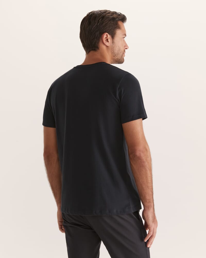Super Soft Tee in WASHED BLACK
