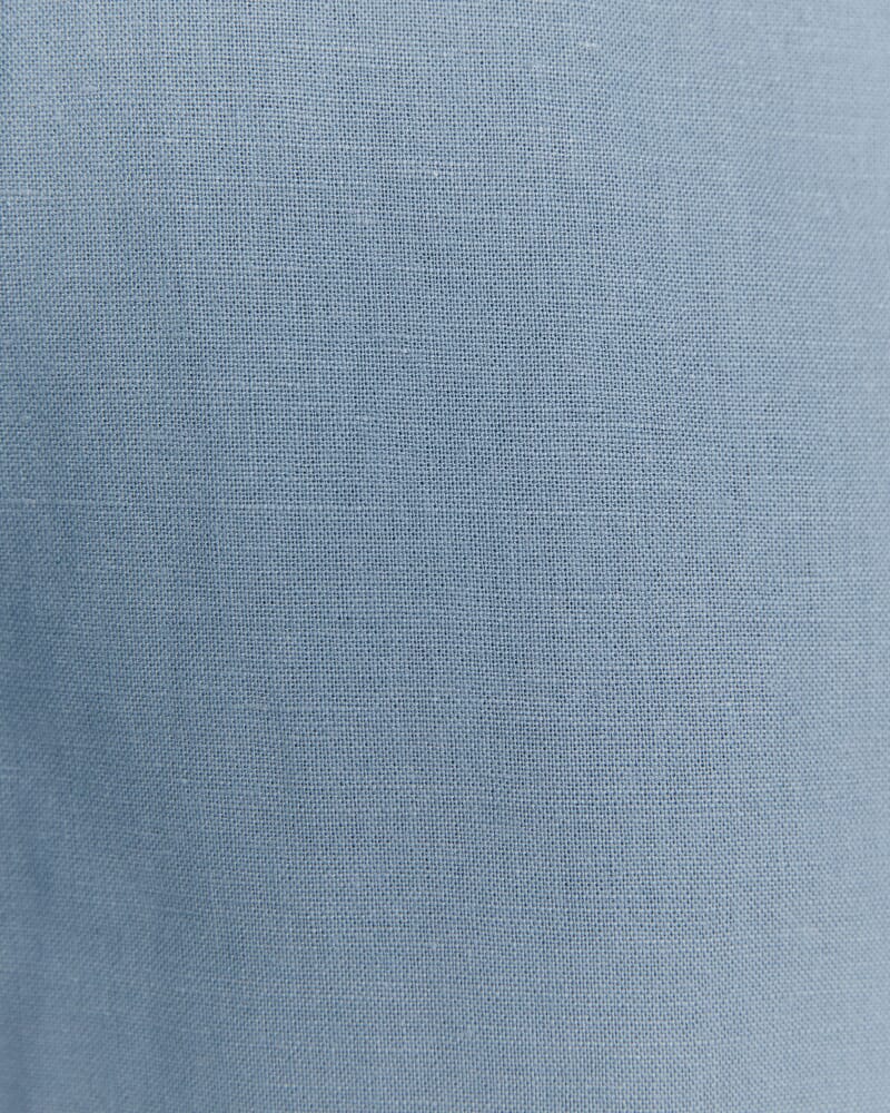 Bartel Cotton Linen Classic Suit Jacket in DUSK BLUE