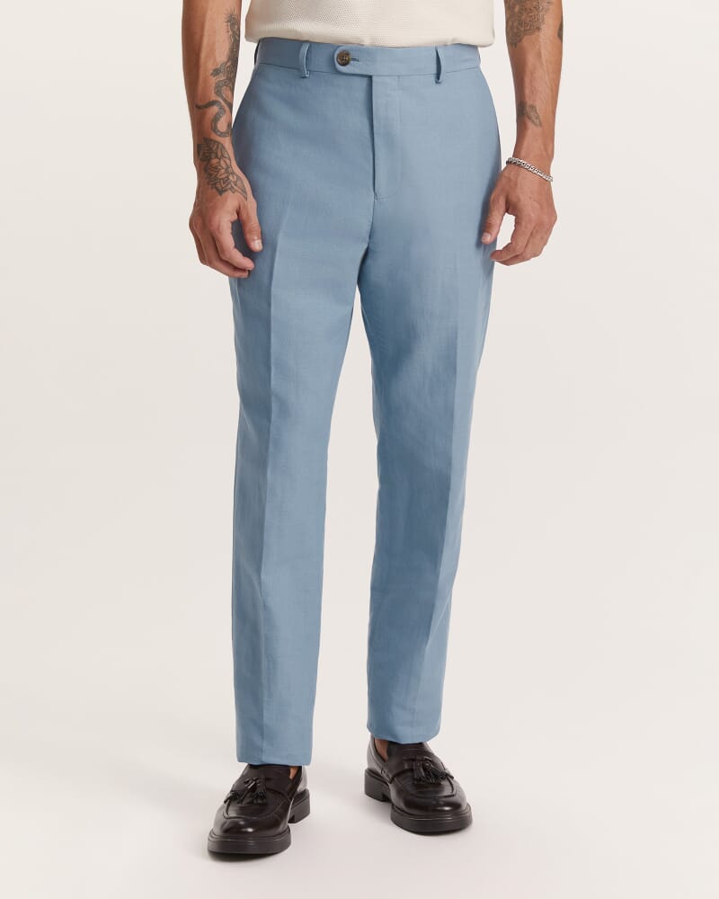 Bartel Classic Suit Pant in DUSK BLUE