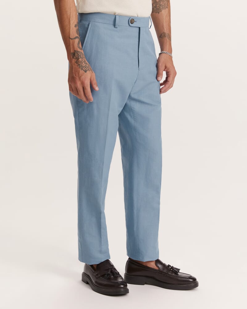Bartel Classic Suit Pant in DUSK BLUE