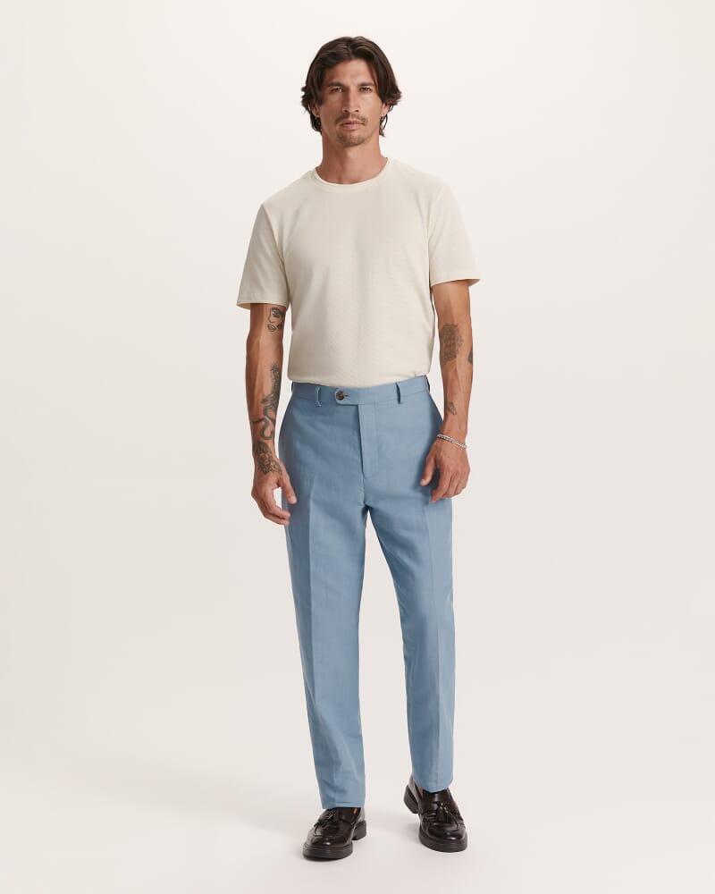 Bartel Classic Suit Pant in DUSK BLUE