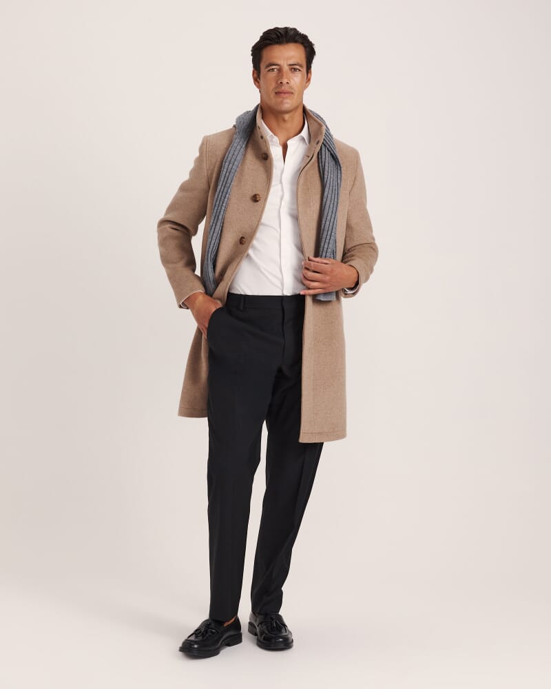 Fallon Twill Shirt in WHITE