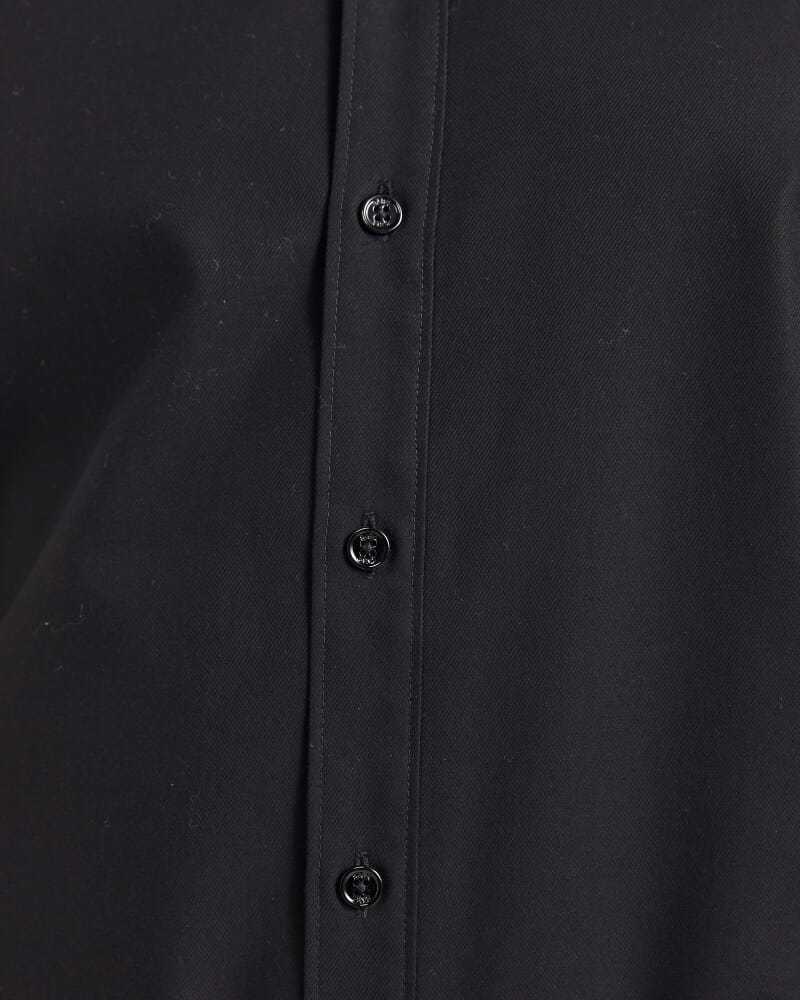 Harry Egyptian Cotton Shirt in BLACK