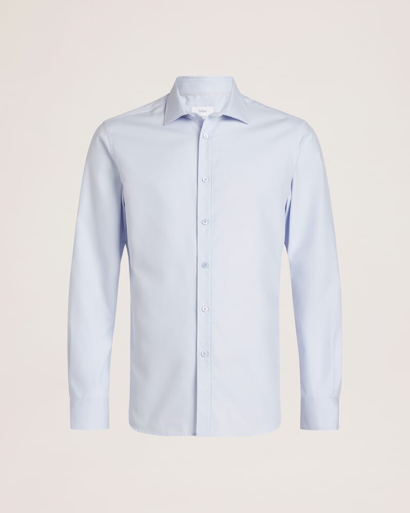 Harry Egyptian Cotton Shirt in PALE BLUE