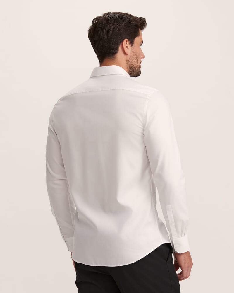 Harry Egyptian Cotton Shirt in WHITE