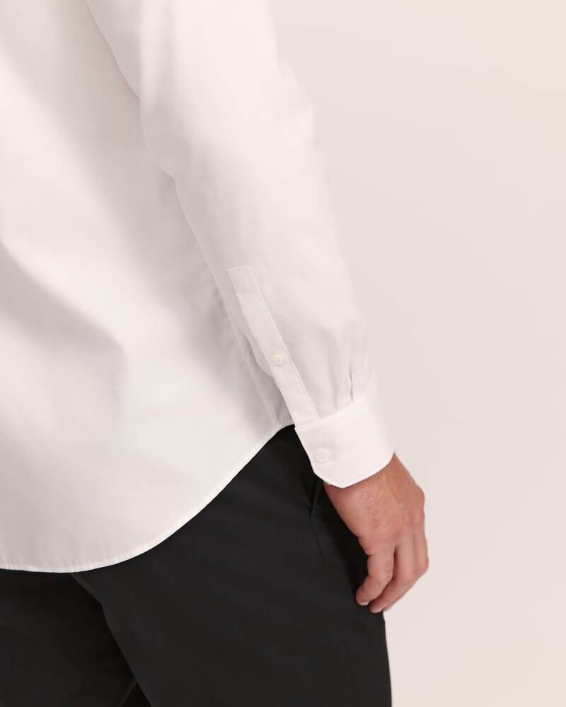 Harry Egyptian Cotton Shirt in WHITE
