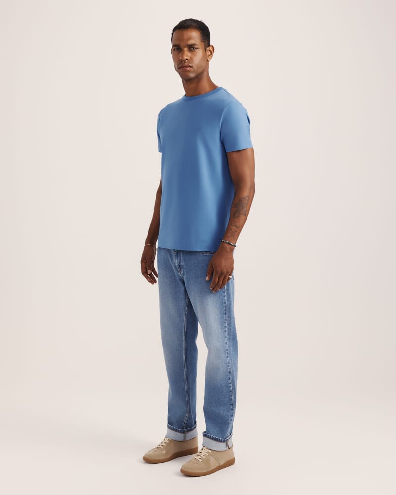 Oscar Stretch Tee in ROYAL BLUE