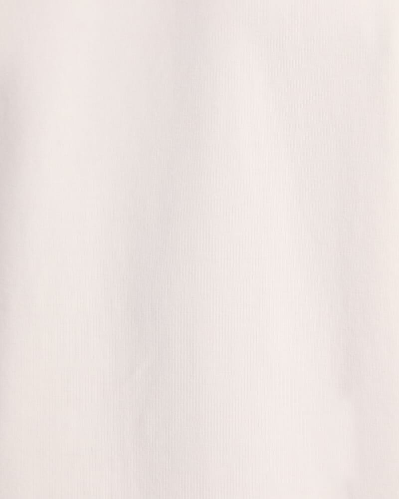 Oscar Stretch Tee in WHITE