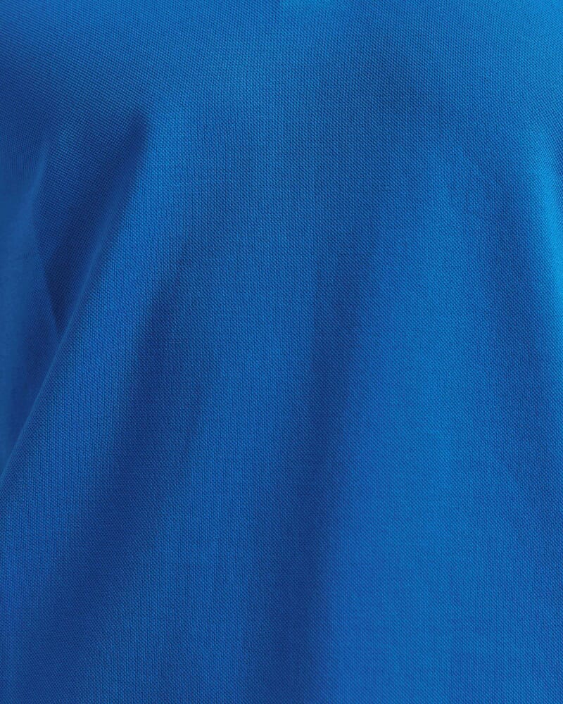 Andy Tipped Cotton Polo in LAPIS