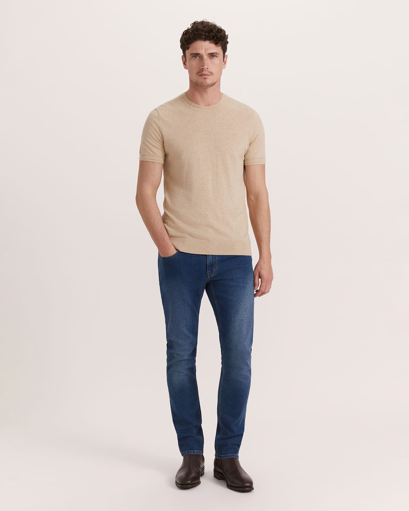 Miramar Cotton Wool Knit Tee