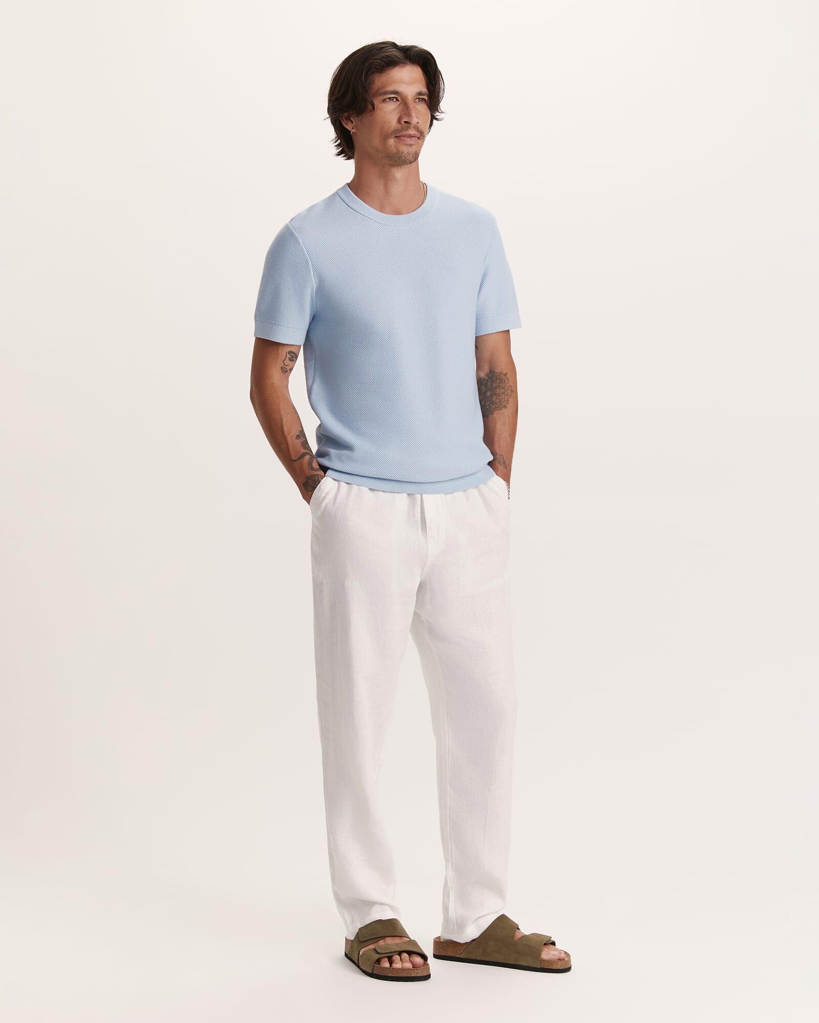 Como Cotton Knit Tee