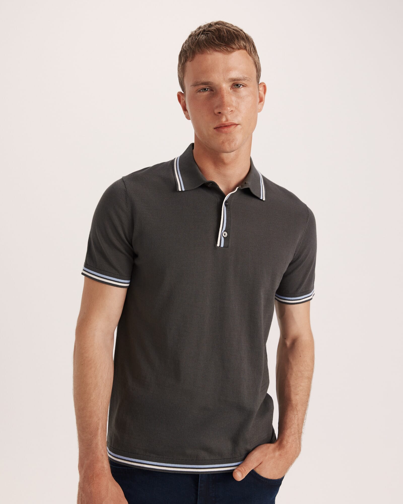 Monte Cotton Knit Polo