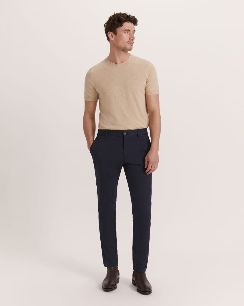 Mills Stretch Chino in NAVY