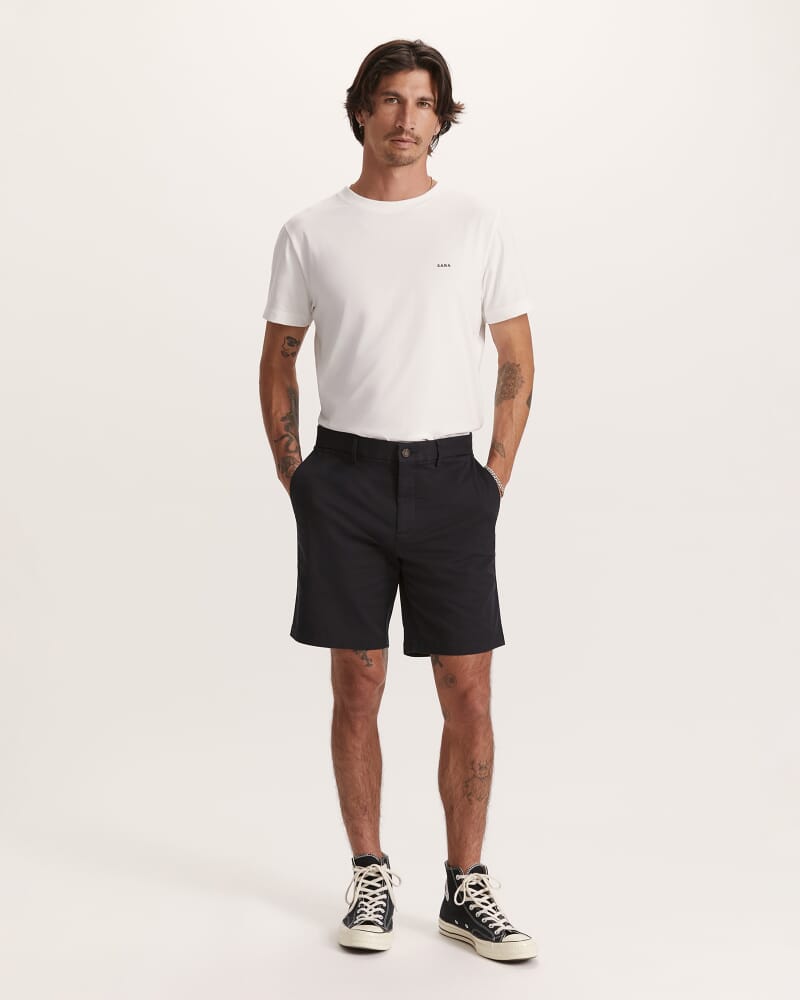 Mills Stretch Short in BLACK