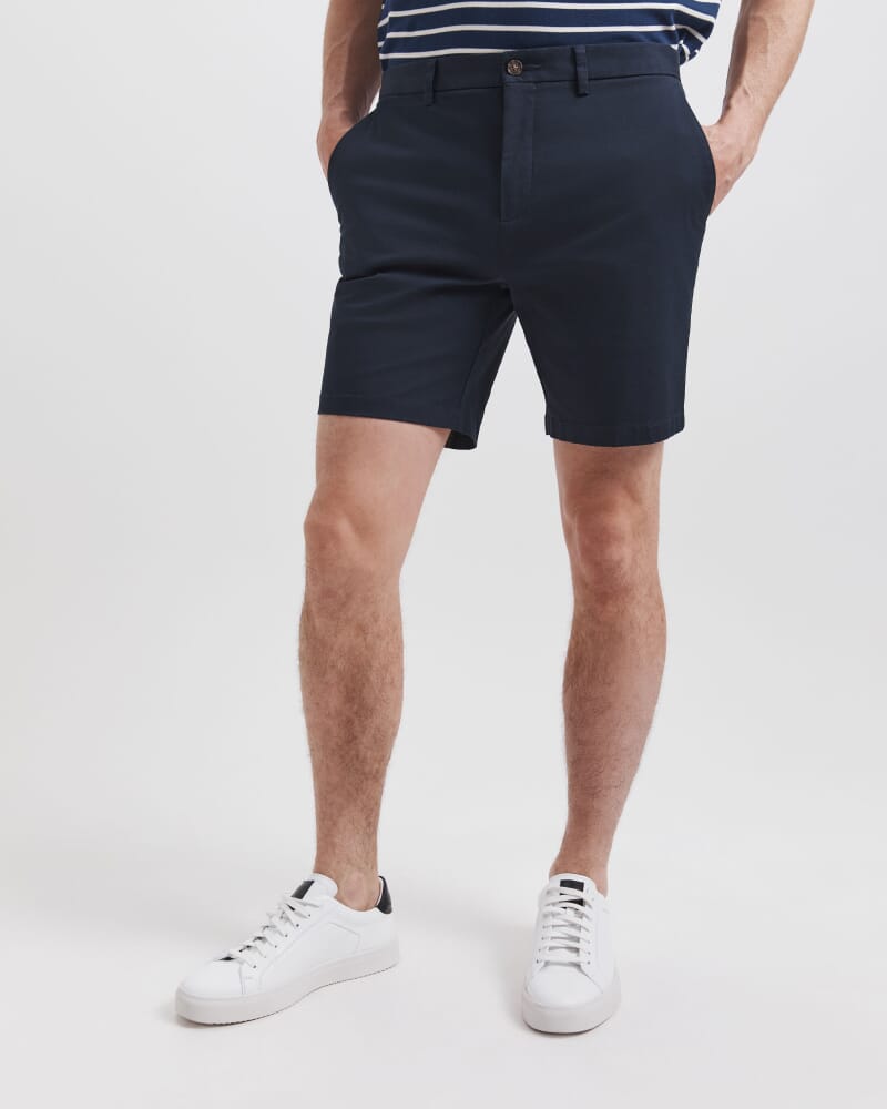Mills Stretch Short in NAVY