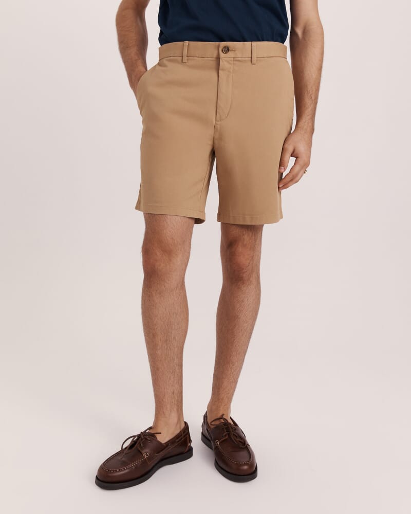 Mills Stretch Short in SAND