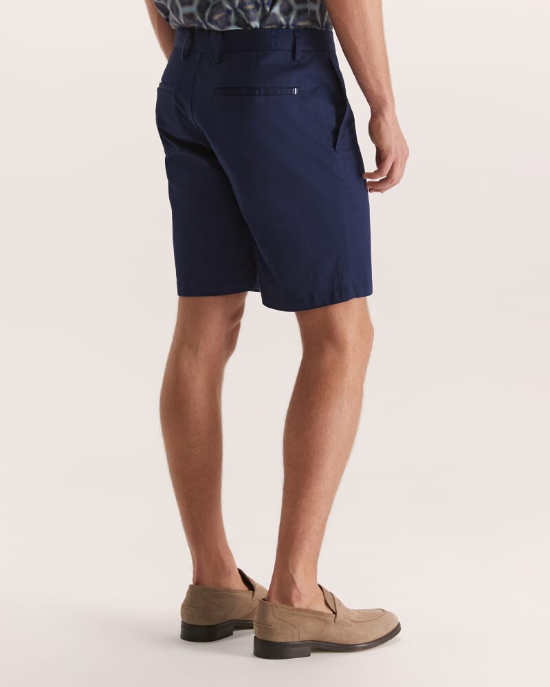 Noland Cotton Stretch Short in INK