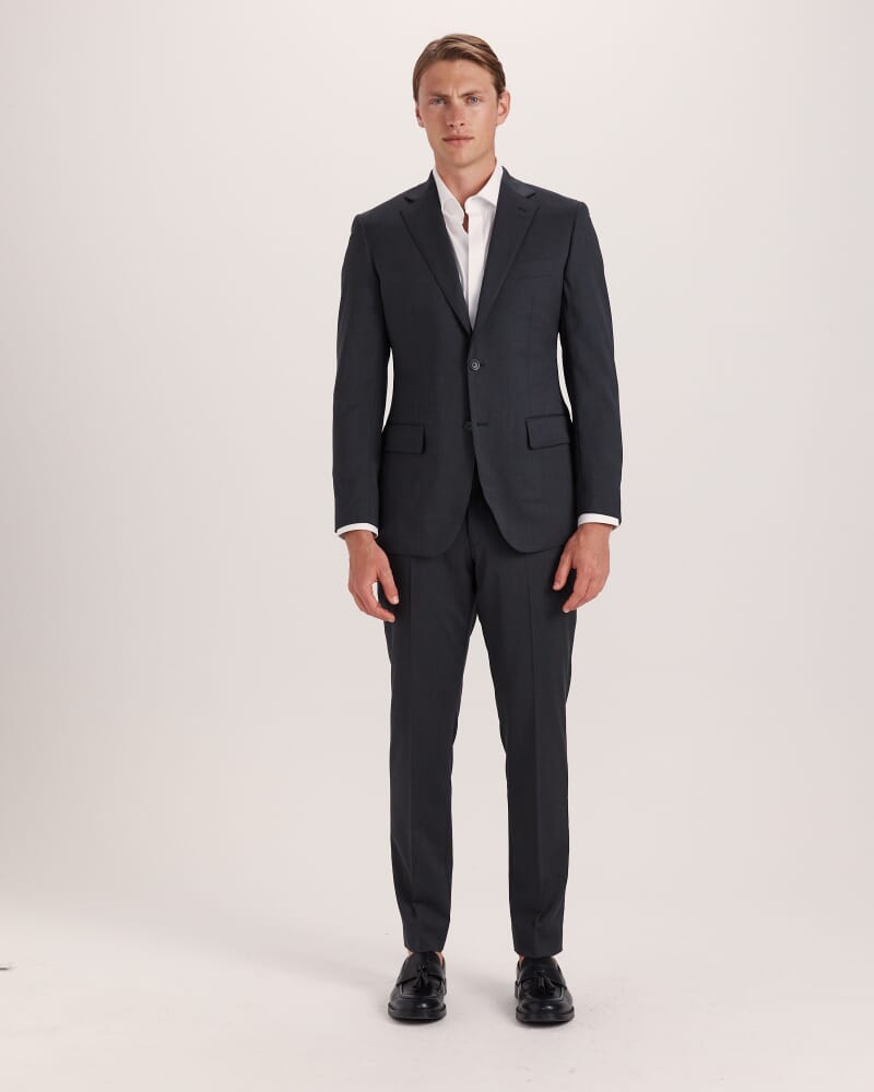 Sorkin Italian Wool Suit Jacket in CHARCOAL