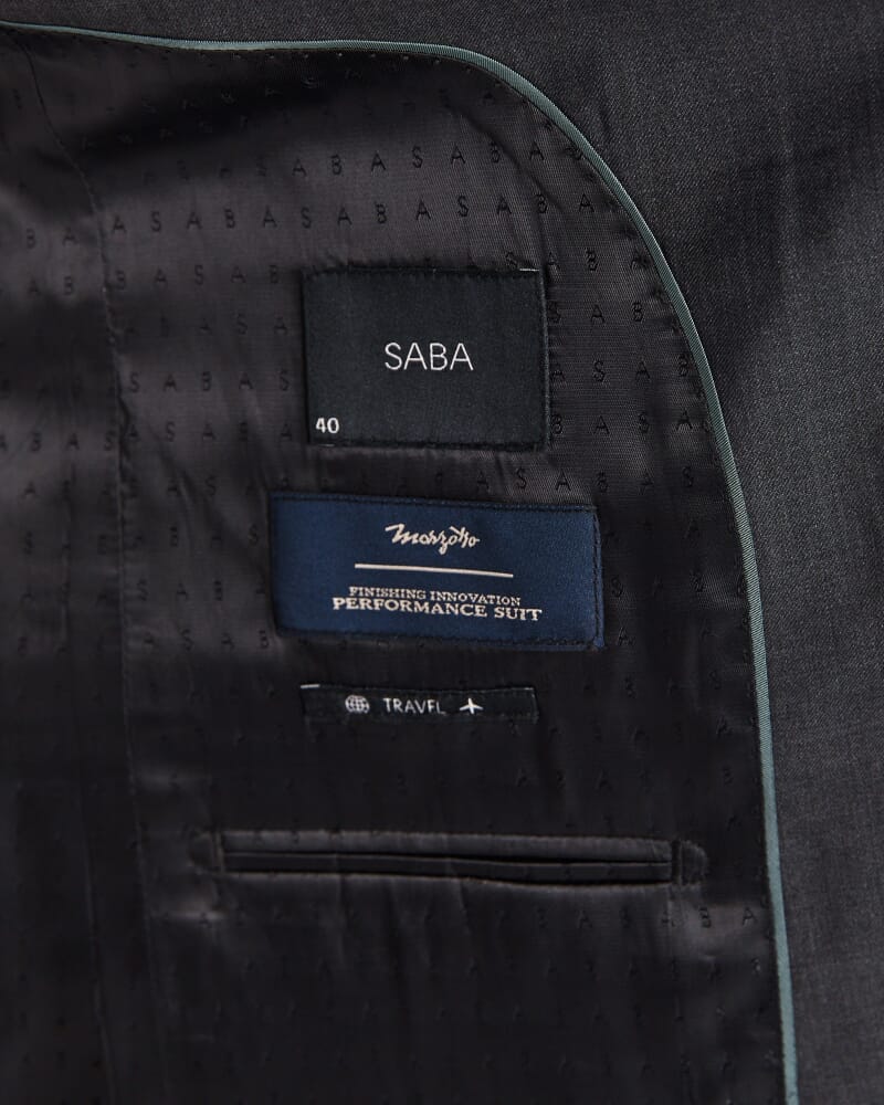 Sorkin Italian Wool Suit Jacket in CHARCOAL