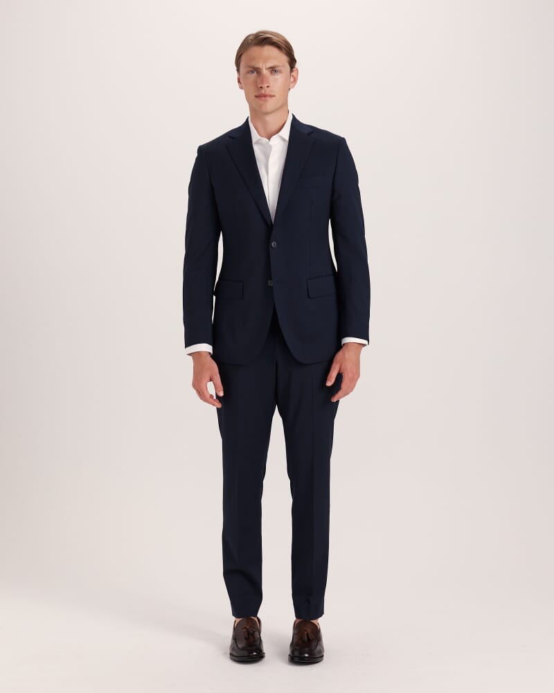 Sorkin Italian Wool Suit Jacket in NAVY