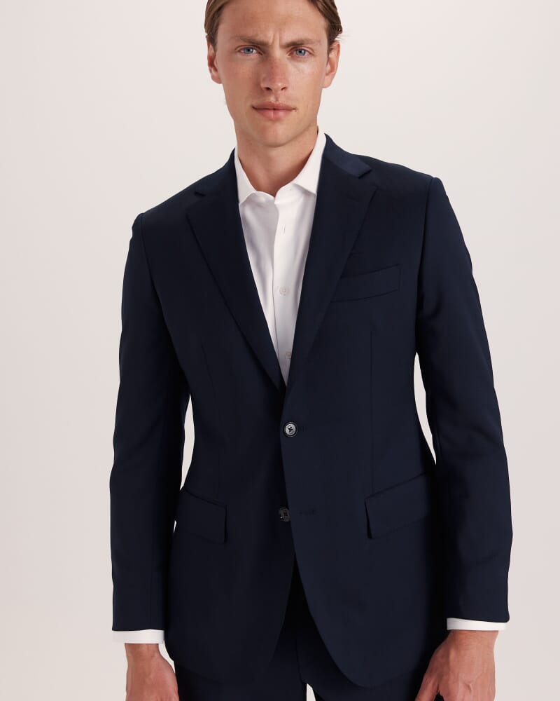 Sorkin Italian Wool Suit Jacket in NAVY