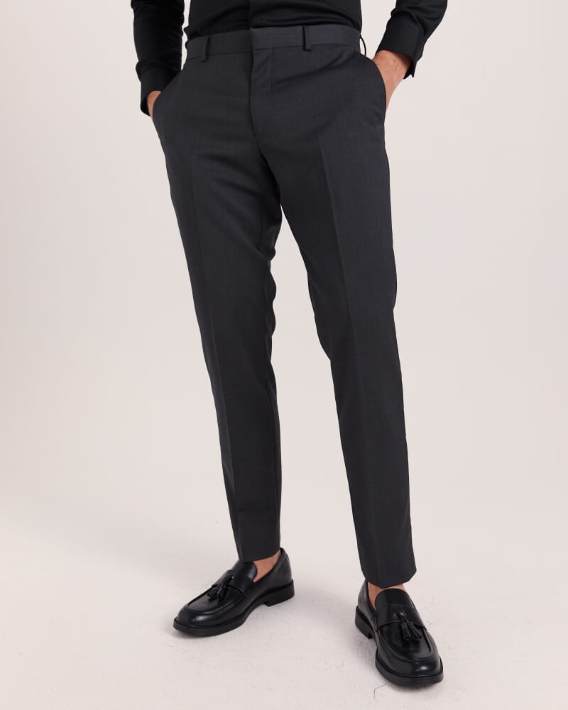 Sorkin Italian Wool Suit Pant in CHARCOAL