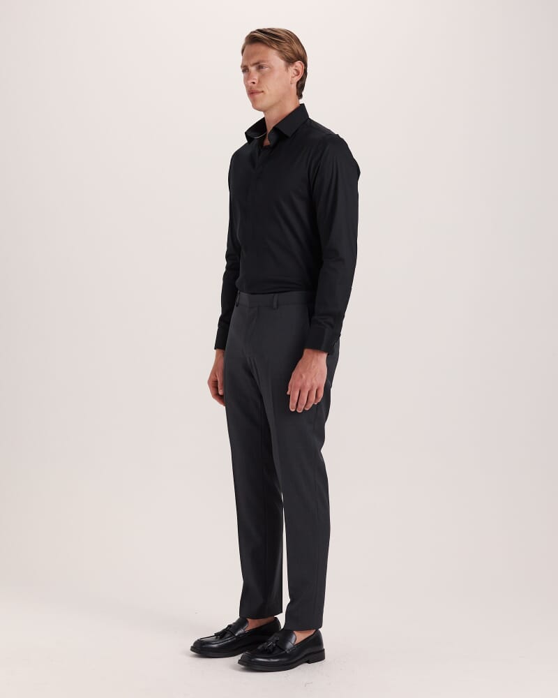 Sorkin Italian Wool Suit Pant in CHARCOAL