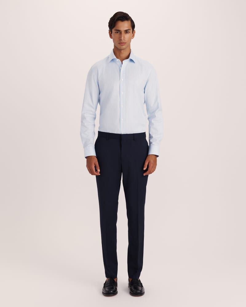 Sorkin Italian Wool Suit Pant in NAVY