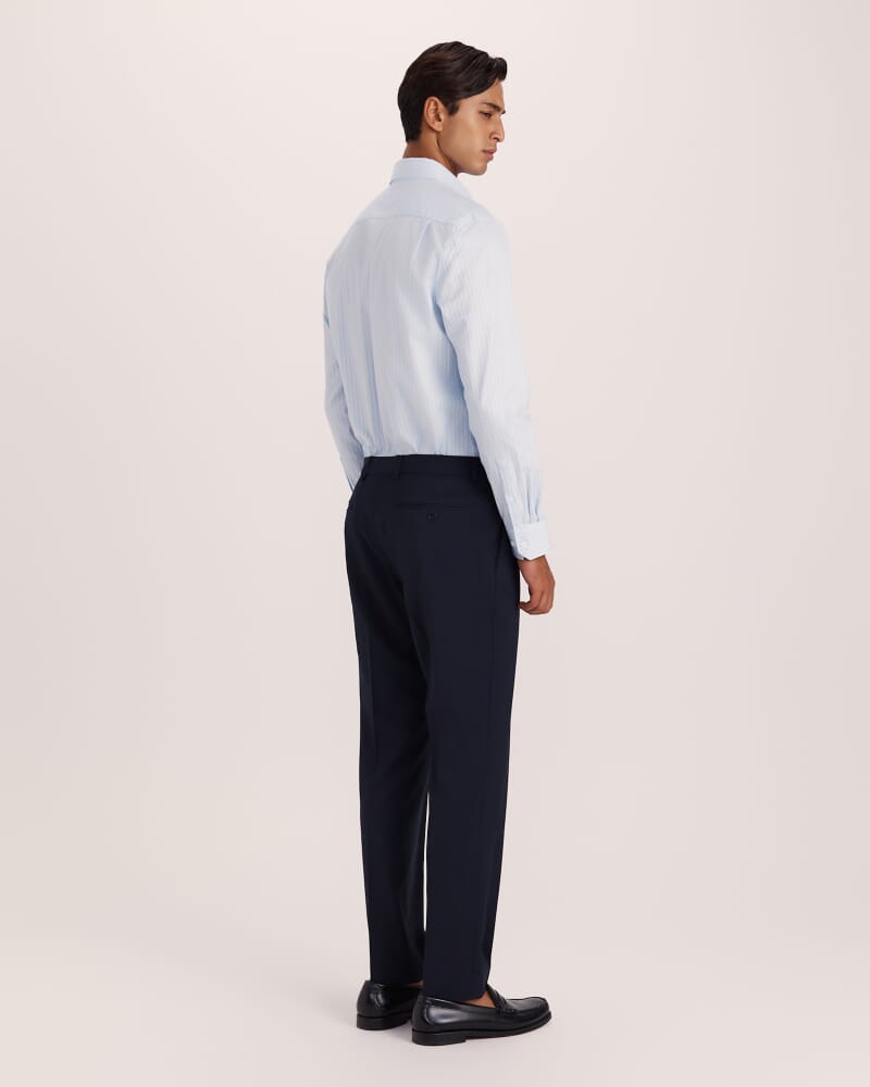 Sorkin Italian Wool Suit Pant in NAVY