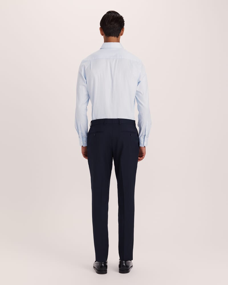 Sorkin Italian Wool Suit Pant in NAVY