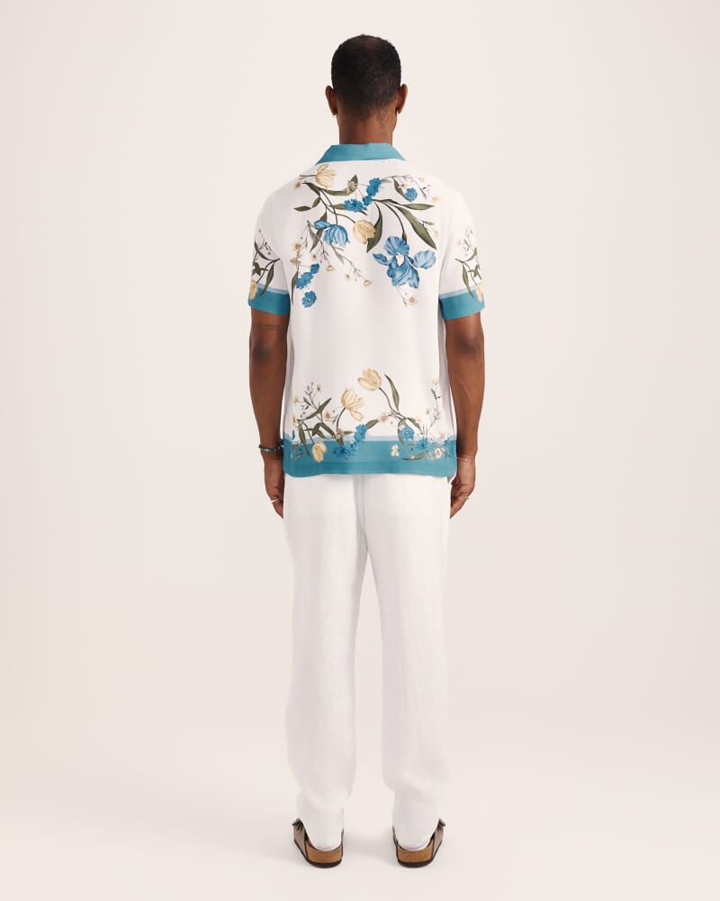 Olympus Print Short Sleeve Resort Shirt in MULTI