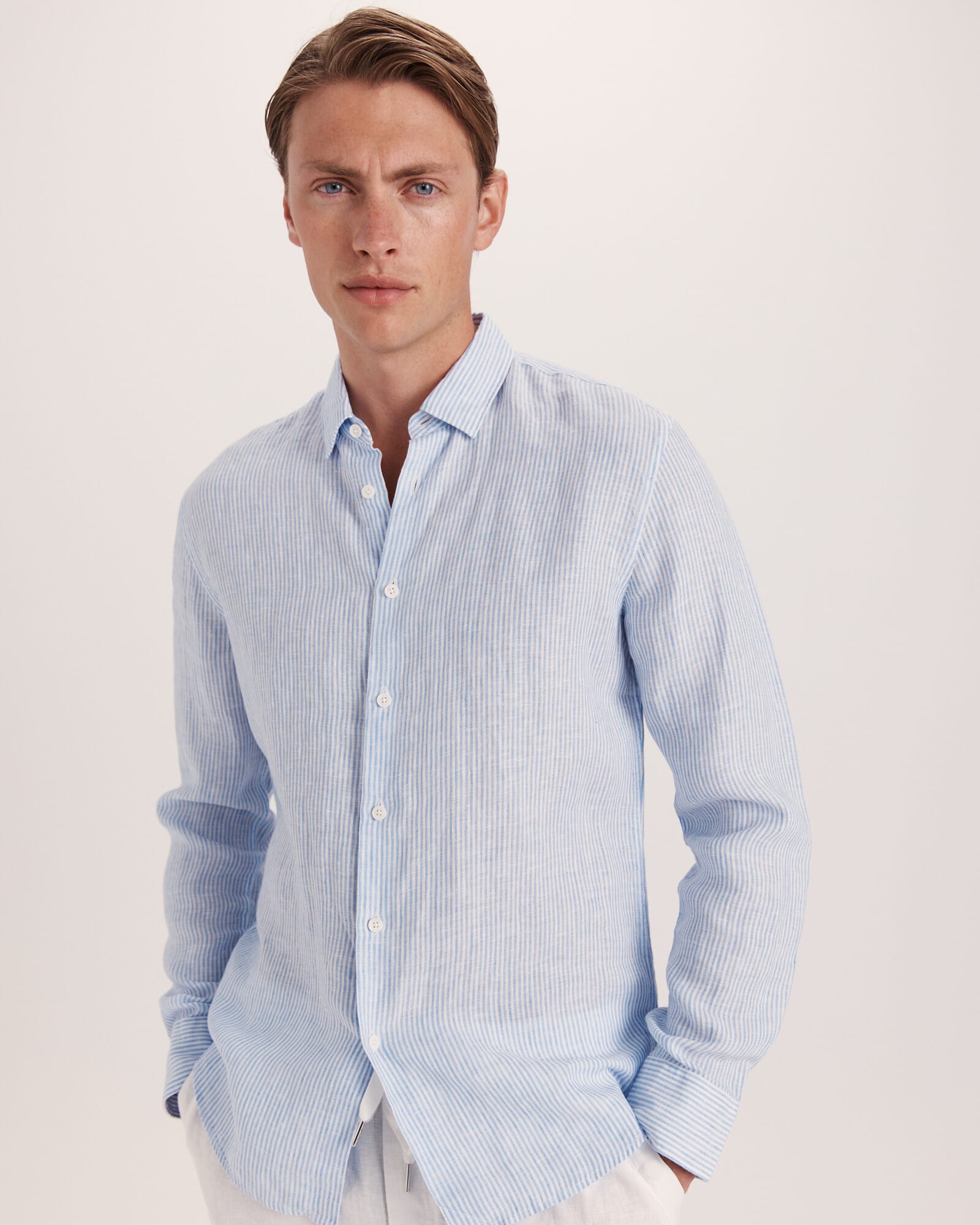 Anderson Stripe Linen Shirt