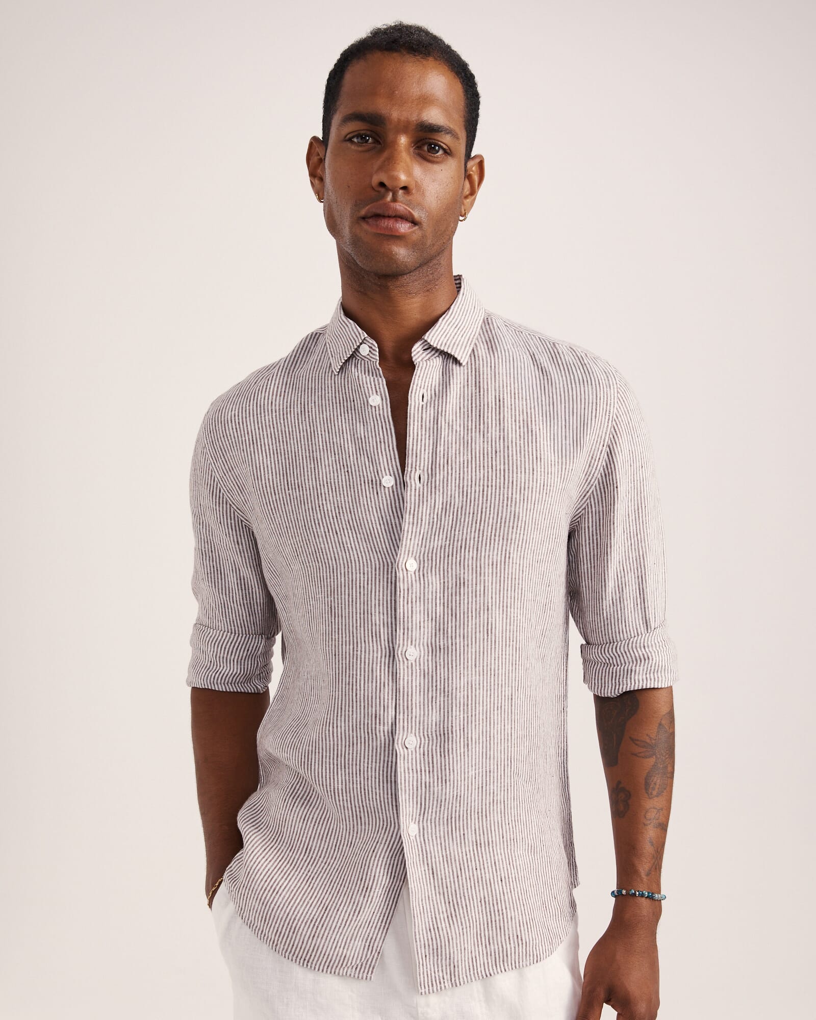 Anderson Stripe Linen Shirt