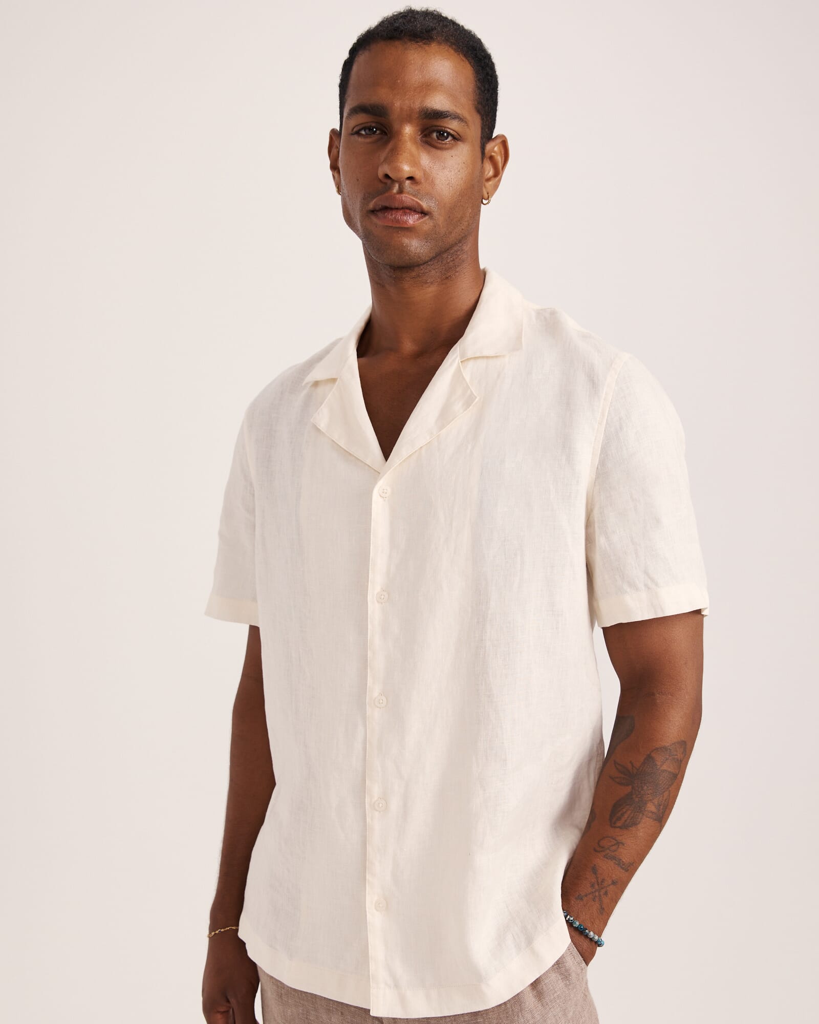 Anderson Short Sleeve Linen Resort Shirt