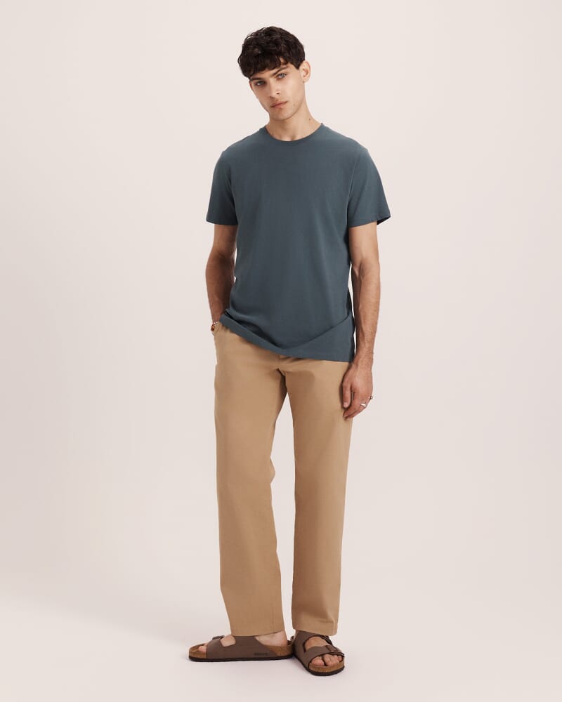 Super Soft Tee in DARK GREEN