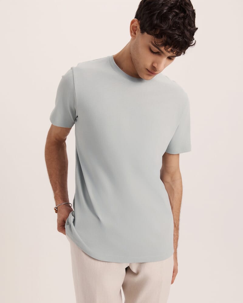 Super Soft Tee in EUCALYPT