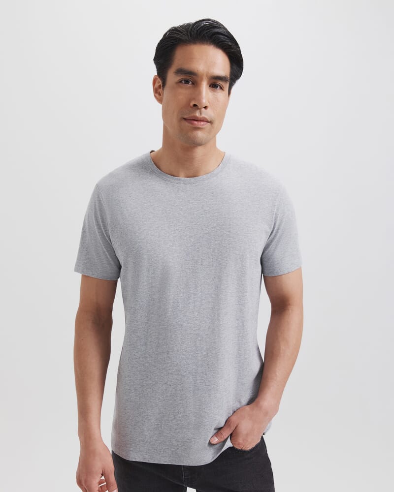 Super Soft Tee in GREY MARLE