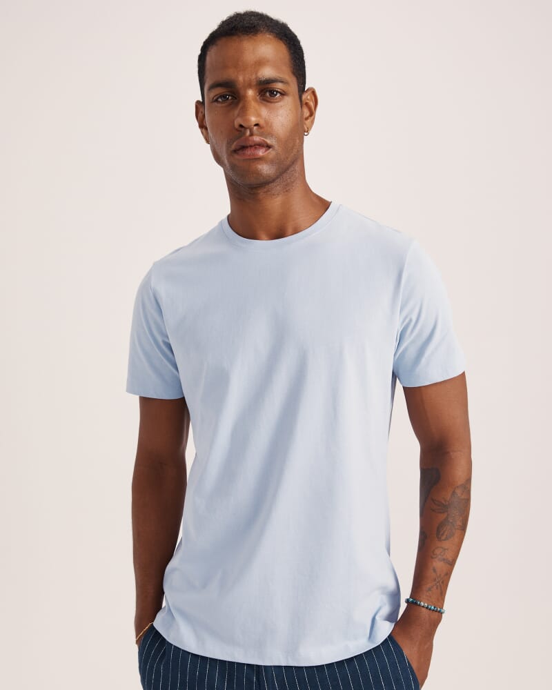 Super Soft Tee in POWDER