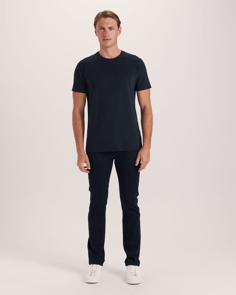 Super Soft Tee in WASHED BLACK