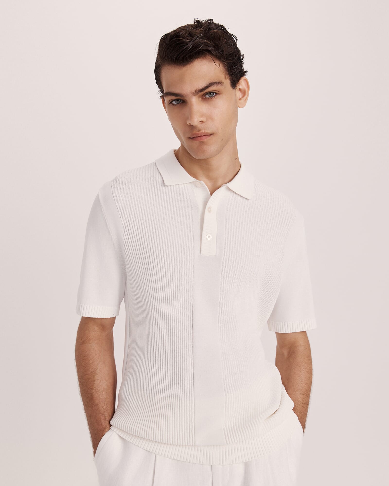 Zander Knit Polo