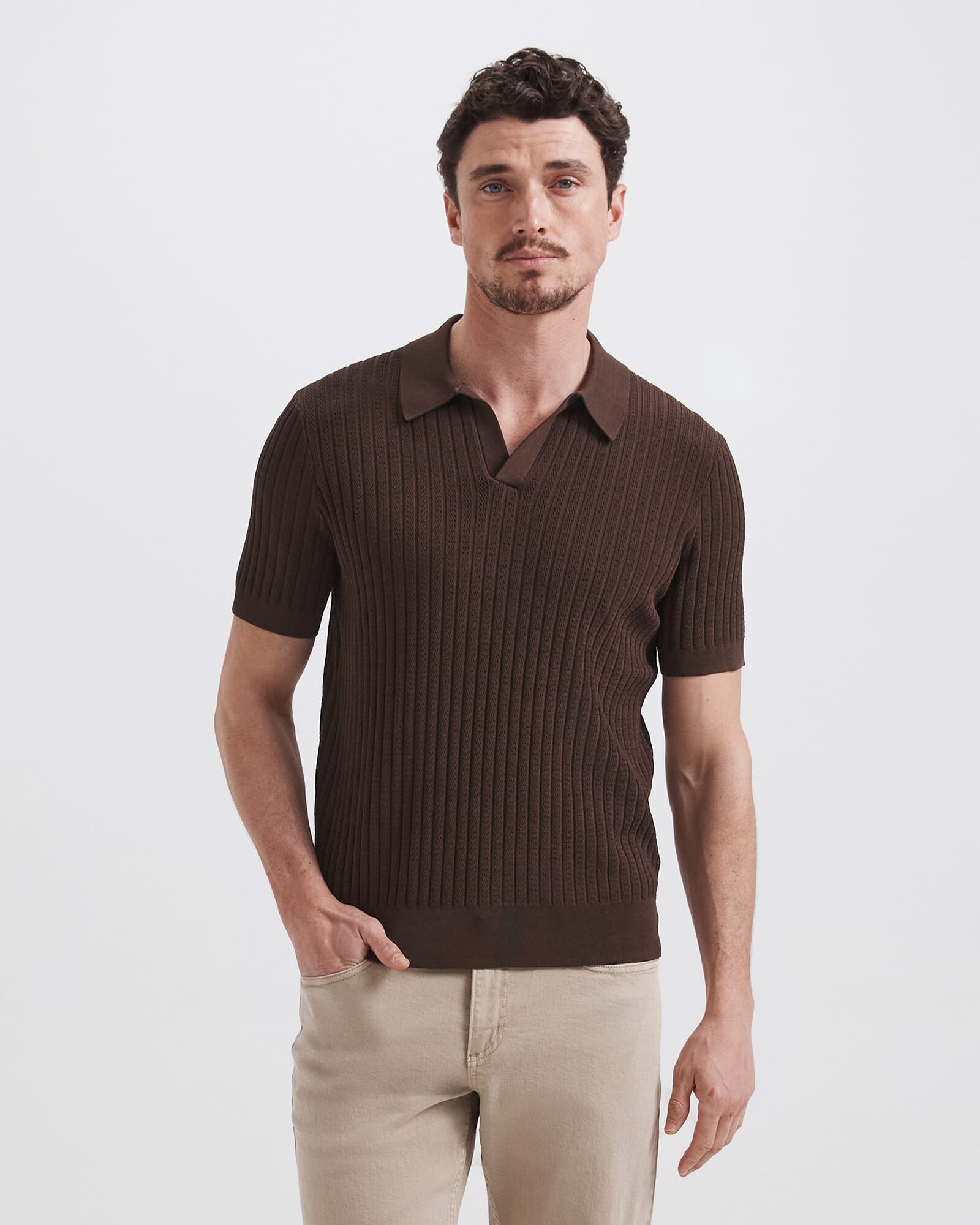 Theo Knit Polo